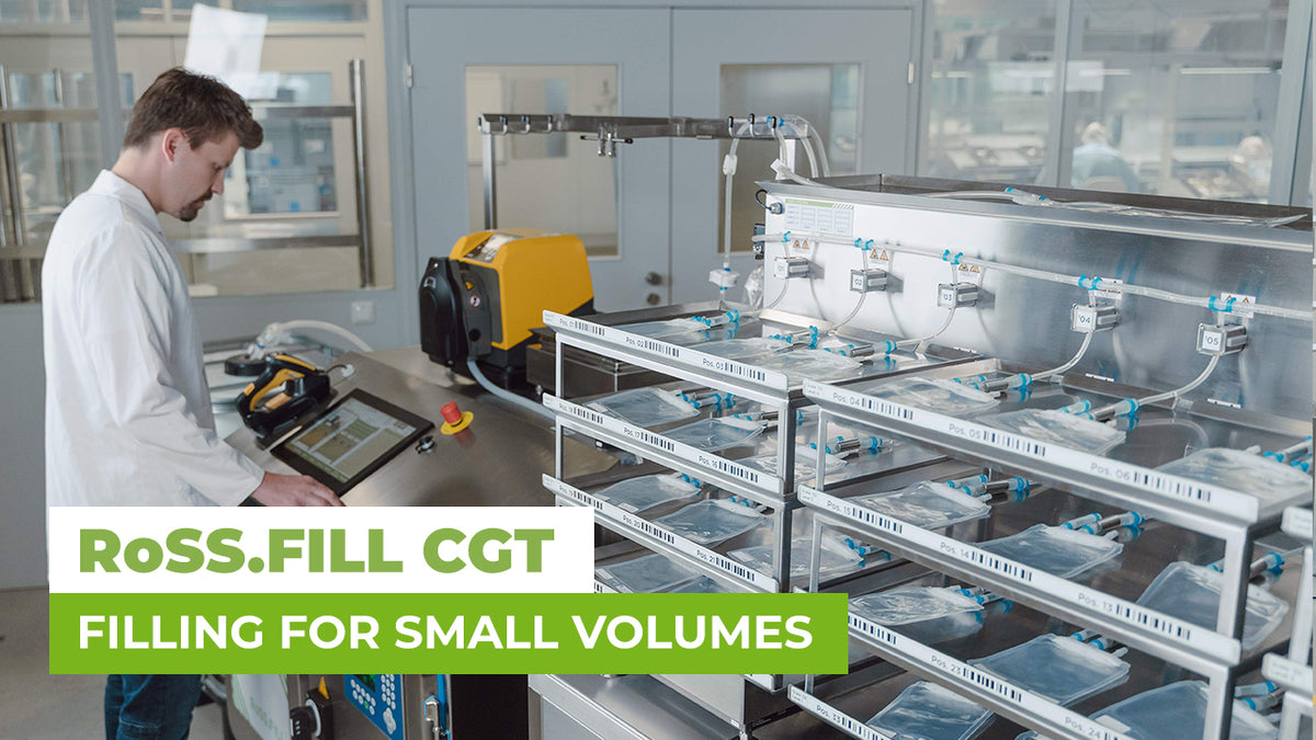 Aseptic cell filling system | RoSS.FILL CGT – Single Use Support