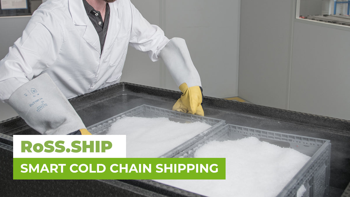 Cold chain container for drug substances | RoSS.SHIP – Single Use Support